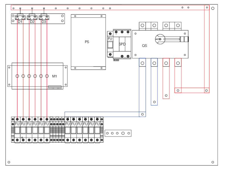 Combinateur CC SHLX-PV6/1