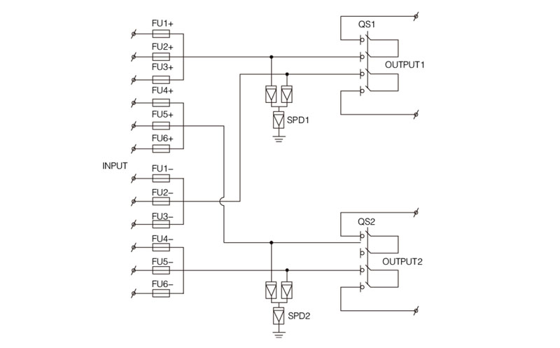 Combinateur CC SHLX-PV6/2