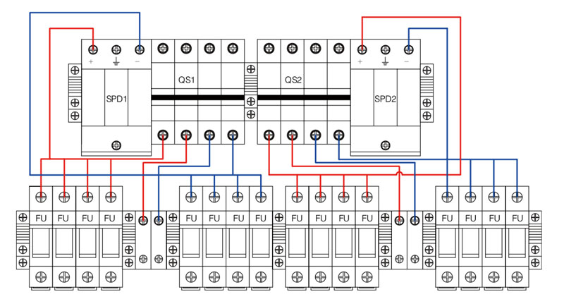 Combinateur CC SHLX-PV8/2